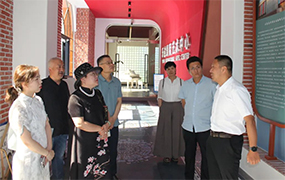 山西傳媒學院領導一行蒞臨樂達國際藝術學院參觀交流